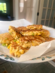 Easy Homemade Corn Fritters with Fresh Corn